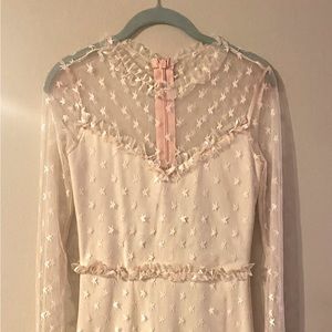 BLUSH PINK STAR DRESS